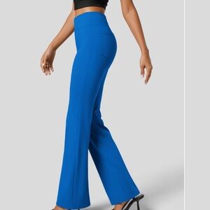 HALARA Vibrant Blue Flare Pants